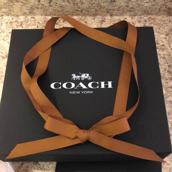 coach purse gift box